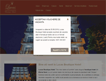 Tablet Screenshot of lucashotel.net